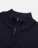 Mens Solid Color High Neck Knitted Warm Long Sleeve Sweaters