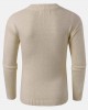 Mens Fruit Knitted Pattern Long Sleeve Casual Sweaters