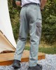 Men Colorblock Pocket Utility Ankle Length Soft Breathable Cargo Pants